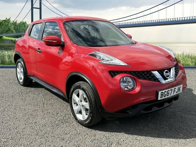Nissan Juke 1.6 Visia Suv Euro 6 94 Ps Red