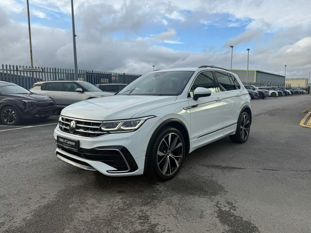 Volkswagen Tiguan 1.5 Tsi R-line Suv Dsg Euro 6 Ss 15 YUI6822 White #3