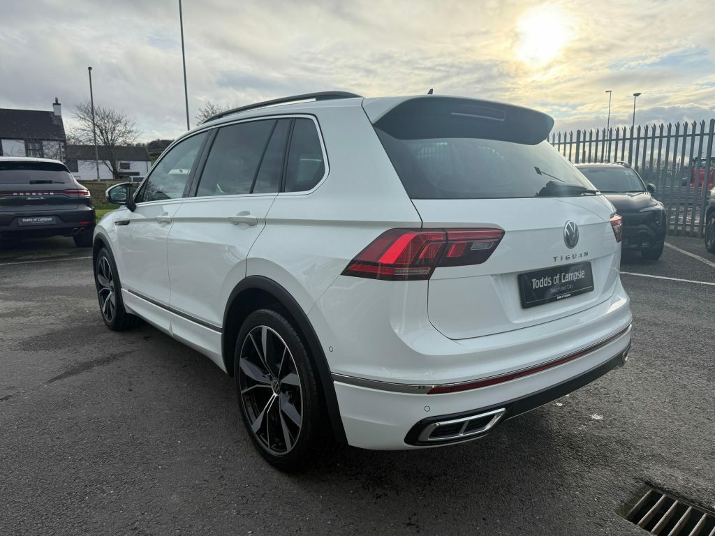 Volkswagen Tiguan 1.5 Tsi R-line Suv Dsg Euro 6 Ss 15 YUI6822 White #5