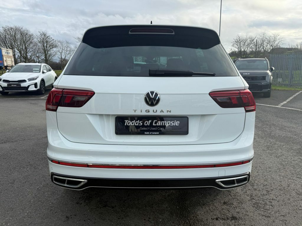 Volkswagen Tiguan 1.5 Tsi R-line Suv Dsg Euro 6 Ss 15 YUI6822 White #6