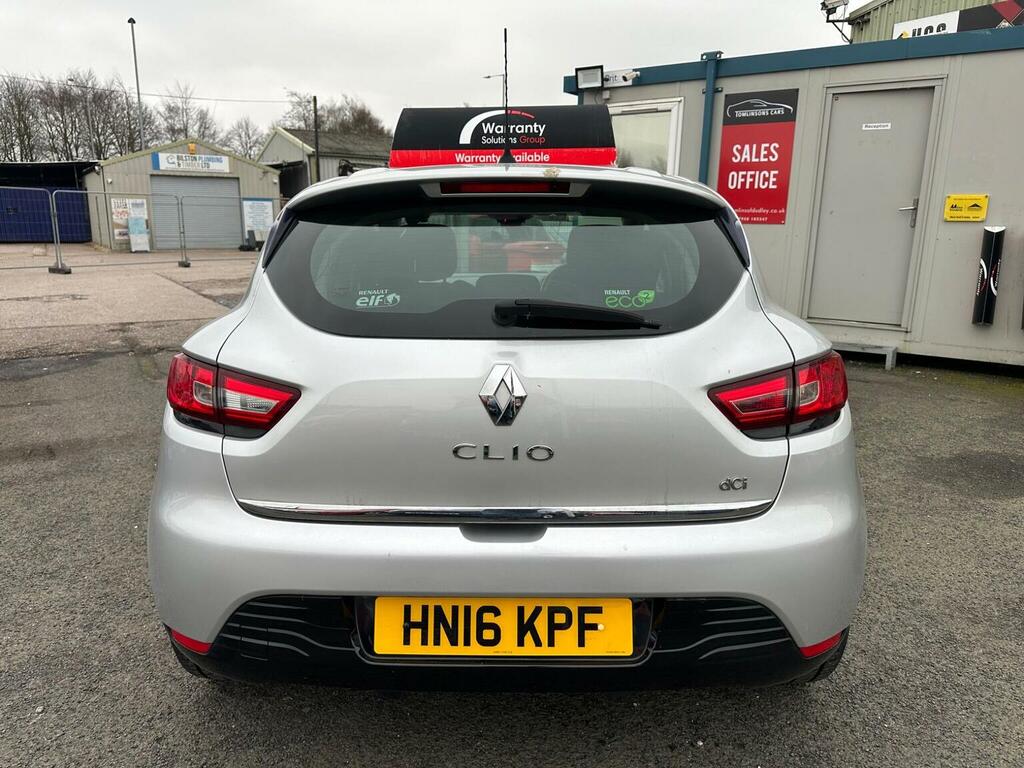 Renault Clio Hatchback 1.5 Dci Dynamique Nav Euro 6 Ss HN16KPF Silver #6