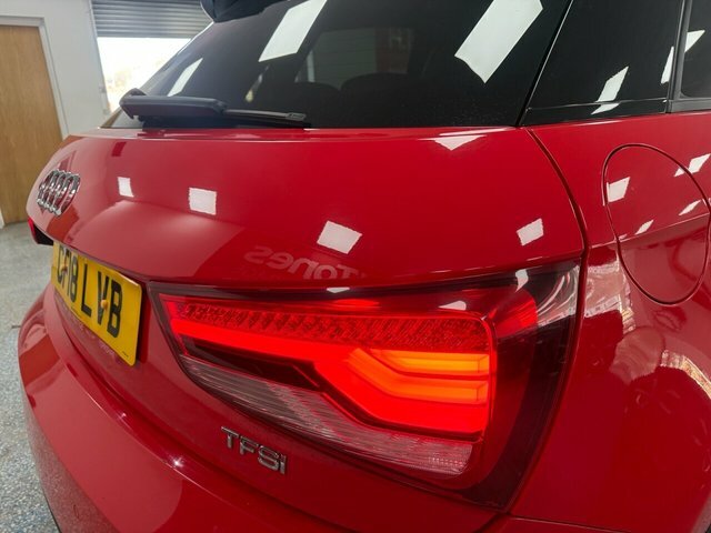 Audi A1 Sportback Tfsi S Line Black Edition Nav GF18LVB Red #4
