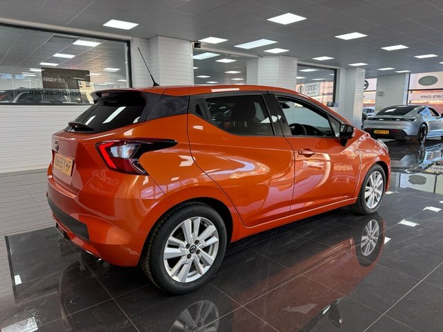 Nissan Micra Ig-t Acenta Orange