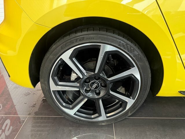 Audi A1 Hatchback NH02NEV Yellow #2