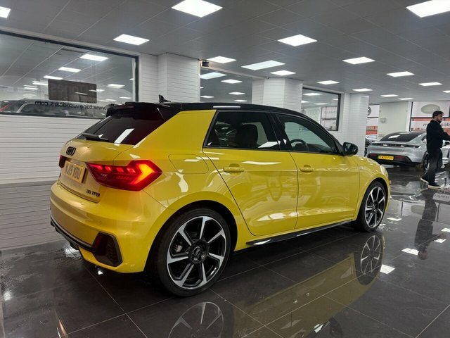 Audi A1 Hatchback Yellow