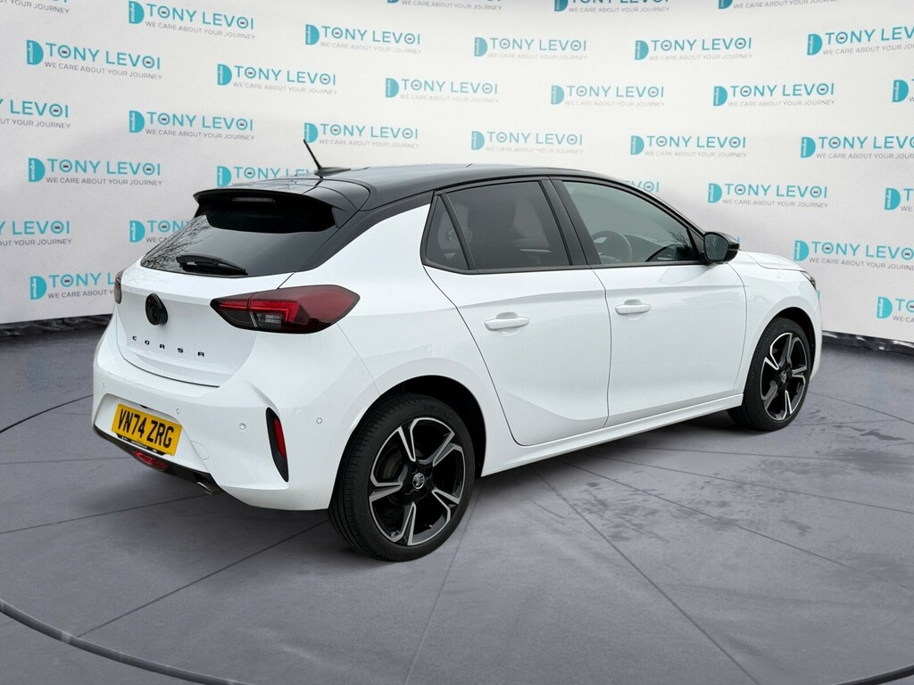 Vauxhall Corsa 1.2 Turbo Gs VN74ZRG White #5