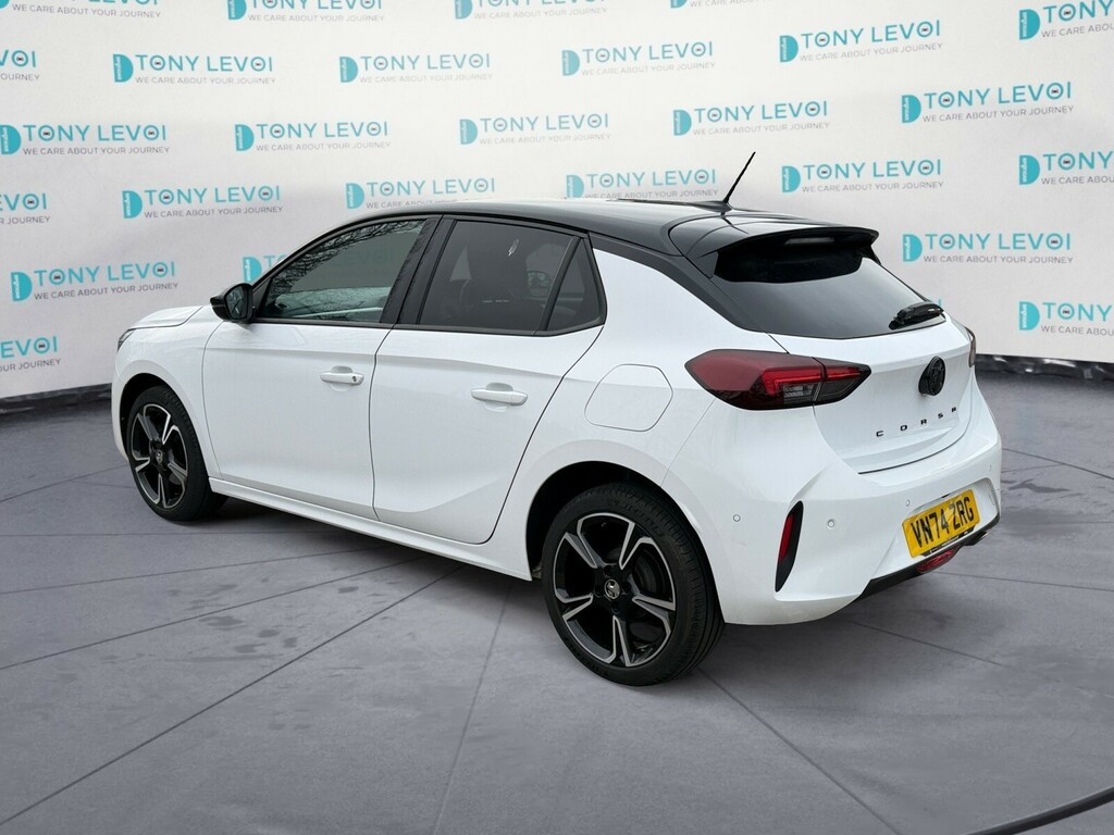 Vauxhall Corsa 1.2 Turbo Gs VN74ZRG White #3