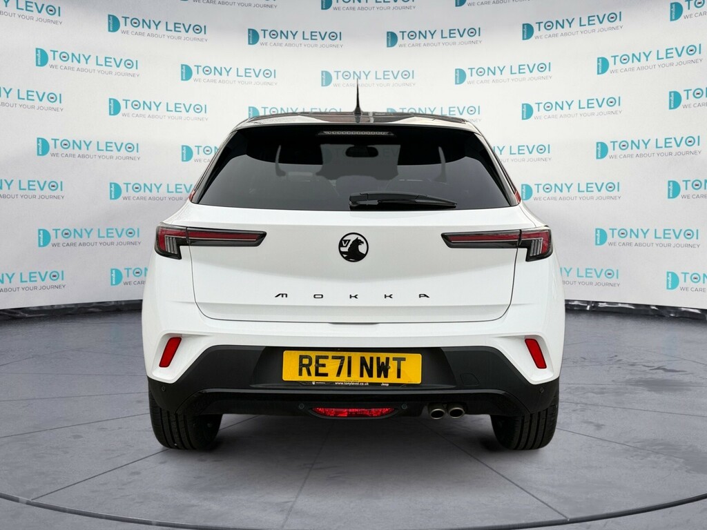 Vauxhall Mokka 1.2 Turbo Sri Nav Premium RE71NWT White #4