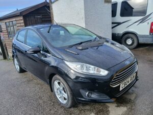 Ford Fiesta 1.0 Ecoboost Zetec H B Black Met 20 Road Tax V 