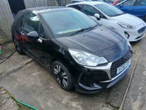 Citroen DS3 1.2 Puretech Chic H B Black Met 39000 Miles On
