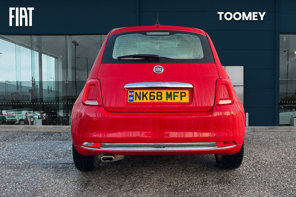 Fiat 500 1.2 Lounge Hatchback NK68MFP Red #6