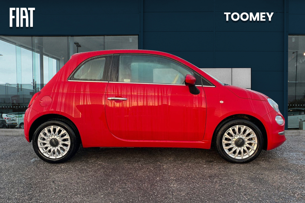 Fiat 500 1.2 Lounge Hatchback NK68MFP Red #4