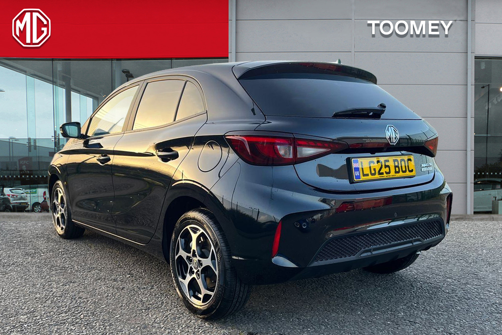 MG MG3 1.5 Hybrid Plus Trophy Hatchback Hybrid Black #3