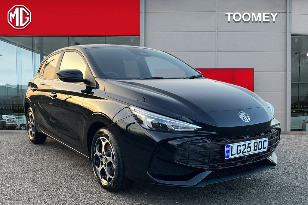 MG MG3 1.5 Hybrid Plus Trophy Hatchback Hybrid Black