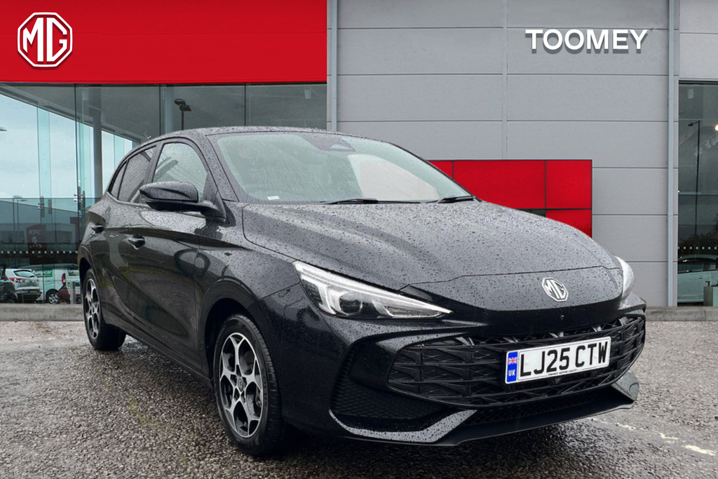 MG MG3 1.5 Hybrid Plus Trophy Hatchback Hybrid Black