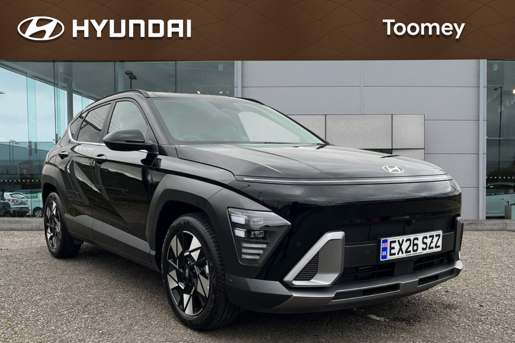 Hyundai Kona 1.6 H Gdi Ultimate Suv Hybrid Dct Black