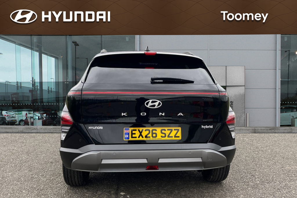 Hyundai Kona 1.6 H Gdi Ultimate Suv Hybrid Dct Black #6