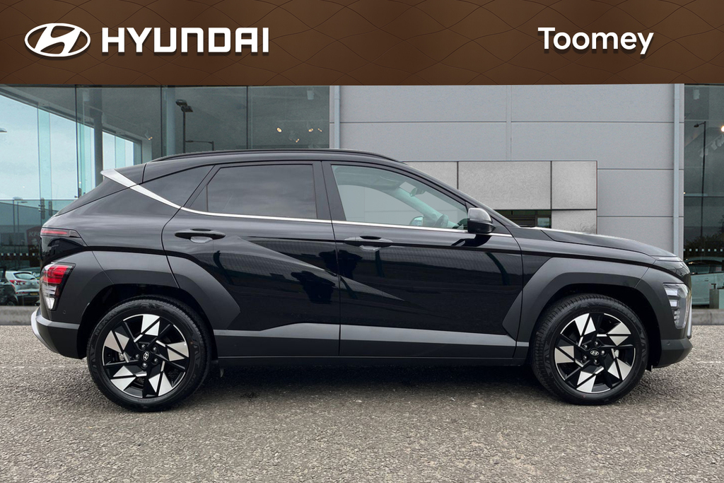 Hyundai Kona 1.6 H Gdi Ultimate Suv Hybrid Dct Black #4