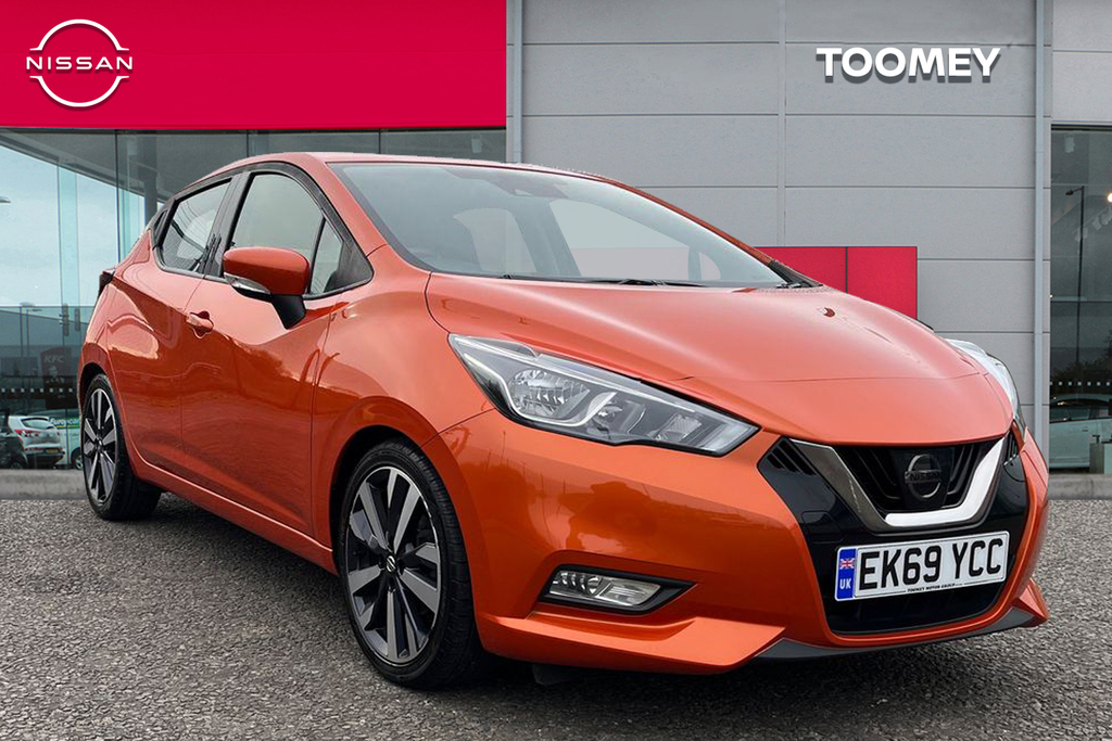 Nissan Micra 1.0 Dig T Acenta Hatchback Orange