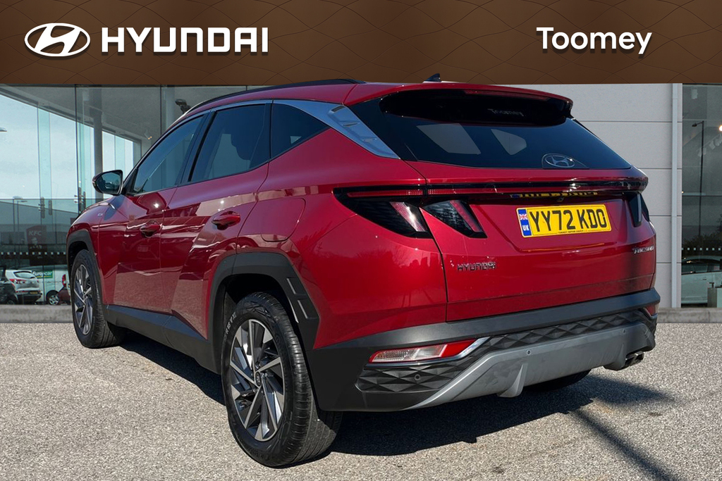 Hyundai Tucson 1.6 T Gdi Mhev Premium Suv Hybrid Dct YY72KDO Red #3