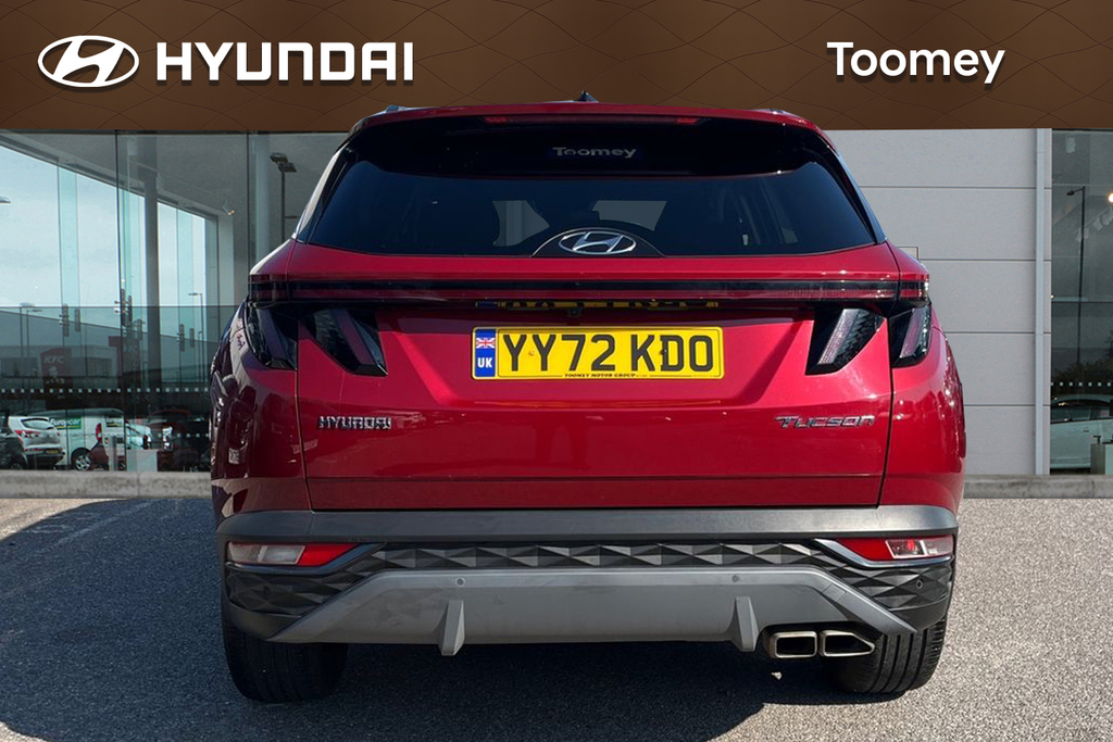 Hyundai Tucson 1.6 T Gdi Mhev Premium Suv Hybrid Dct YY72KDO Red #6