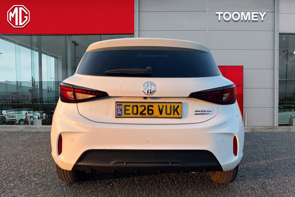 MG MG3 1.5 Hybrid Plus Trophy Hatchback Hybrid White #6