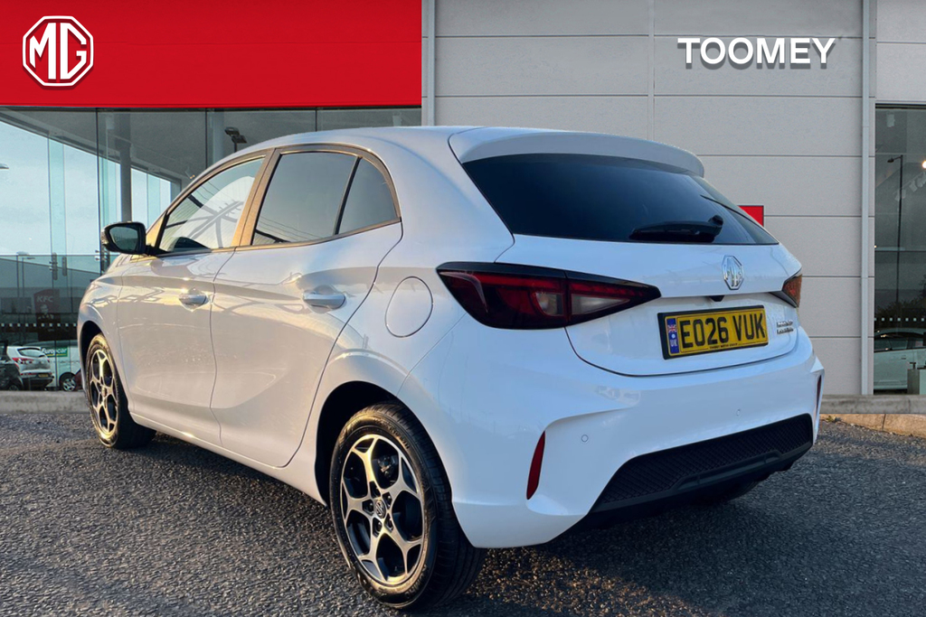MG MG3 1.5 Hybrid Plus Trophy Hatchback Hybrid White #3