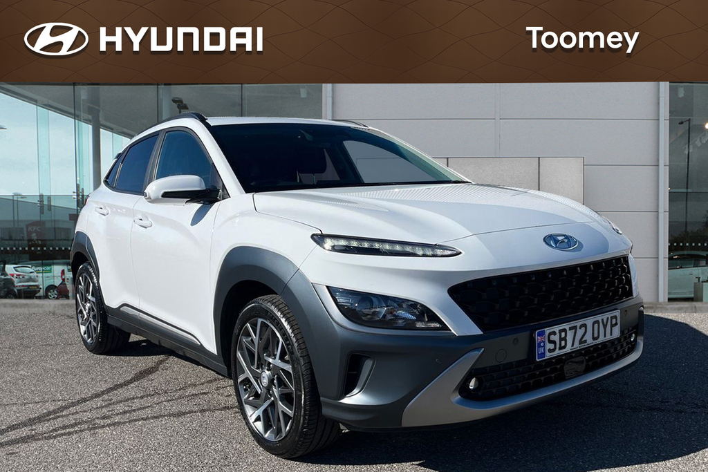 Hyundai Kona 1.6 H Gdi Premium Suv Hybrid Dct White
