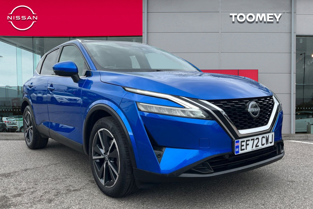 Nissan Qashqai 1.3 Dig T Mhev Tekna Suv Hybrid Xtron Blue