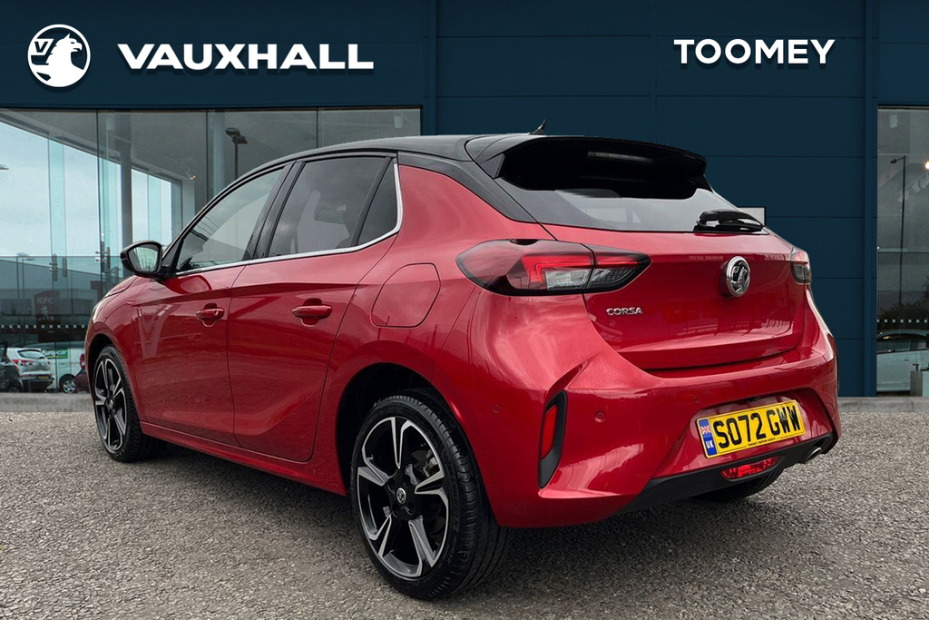 Vauxhall Corsa 1.2 Turbo Ultimate Hatchback SO72GWW Red #3