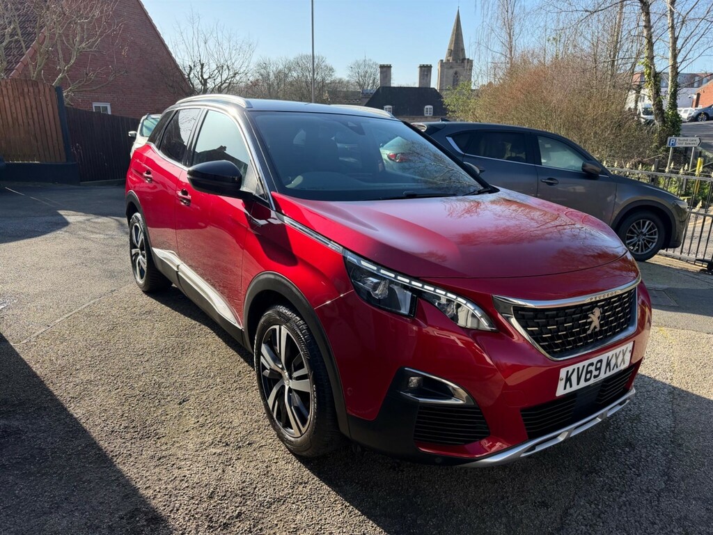 Peugeot 3008 1.5 Bluehdi Gt Line Euro 6 Ss KV69KXX Red #4