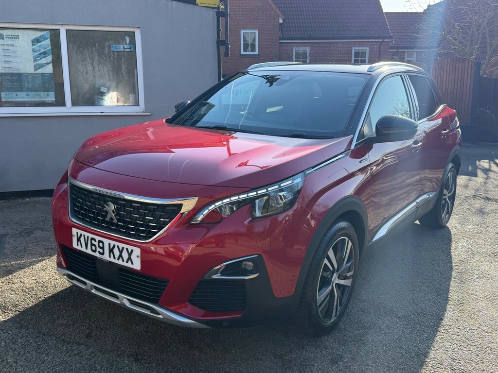 Peugeot 3008 1.5 Bluehdi Gt Line Euro 6 Ss KV69KXX Red #5