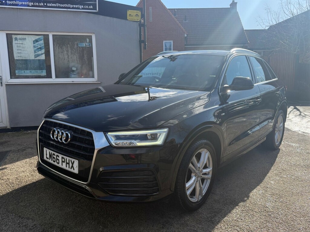 Audi Q3 2.0 Tdi S Line Euro 6 Ss Nav LM66PHX Black #6