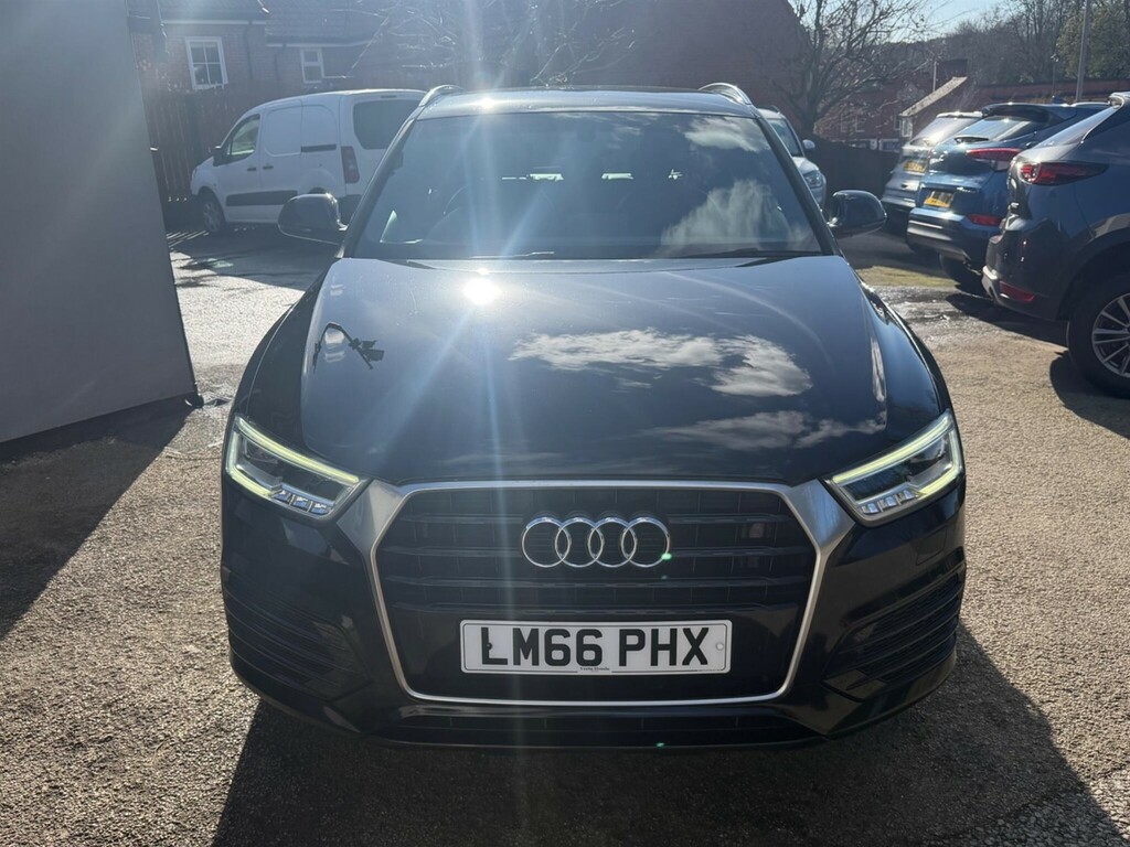 Audi Q3 2.0 Tdi S Line Euro 6 Ss Nav LM66PHX Black #4