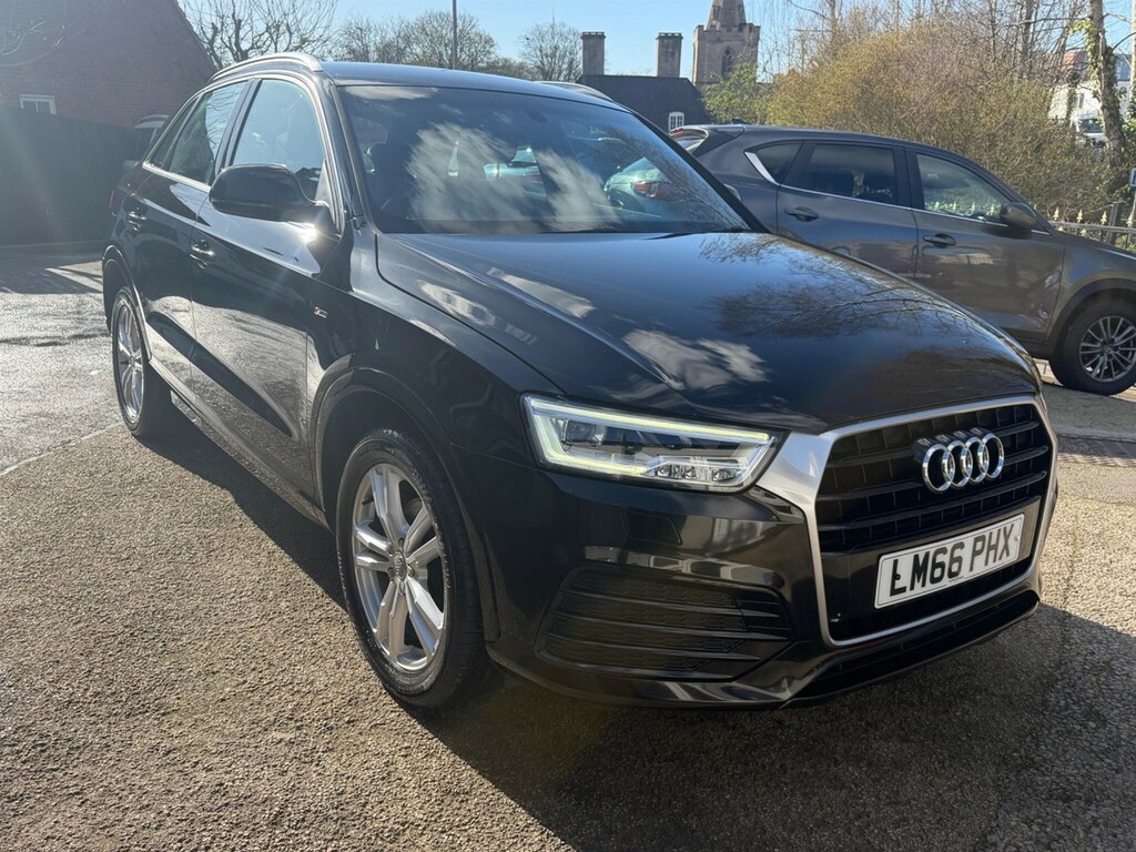 Audi Q3 2.0 Tdi S Line Euro 6 Ss Nav LM66PHX Black #5