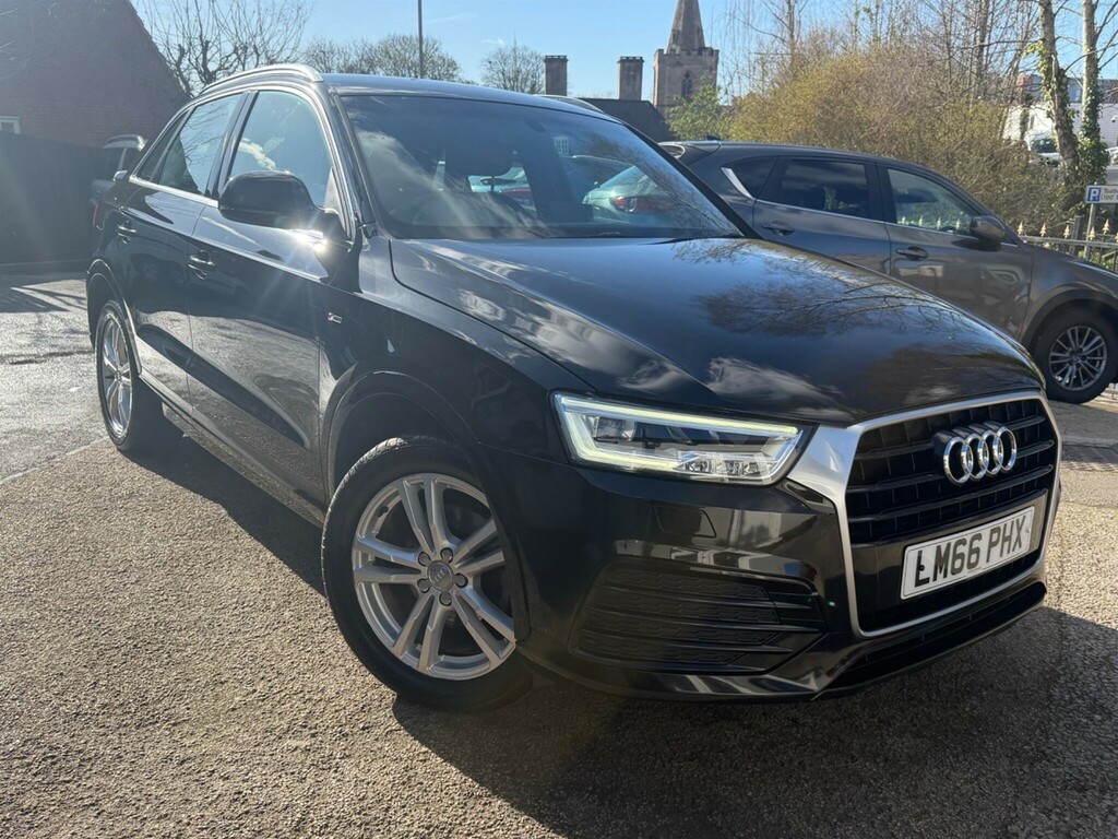 Audi Q3 2.0 Tdi S Line Euro 6 Ss Nav Black