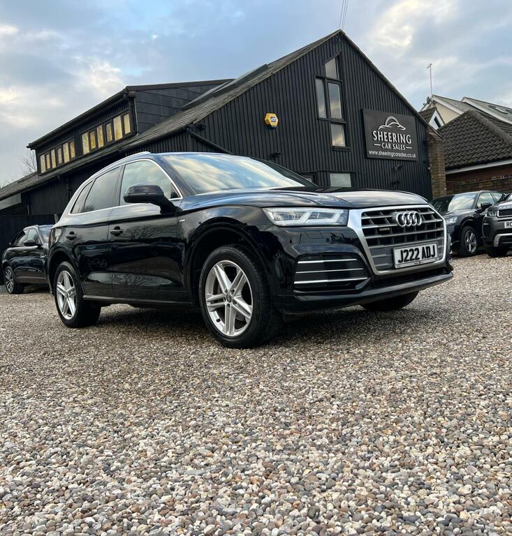Audi Q5 Suv 2.0 Tfsi S Line S Tronic Quattro Euro 6 Ss Black