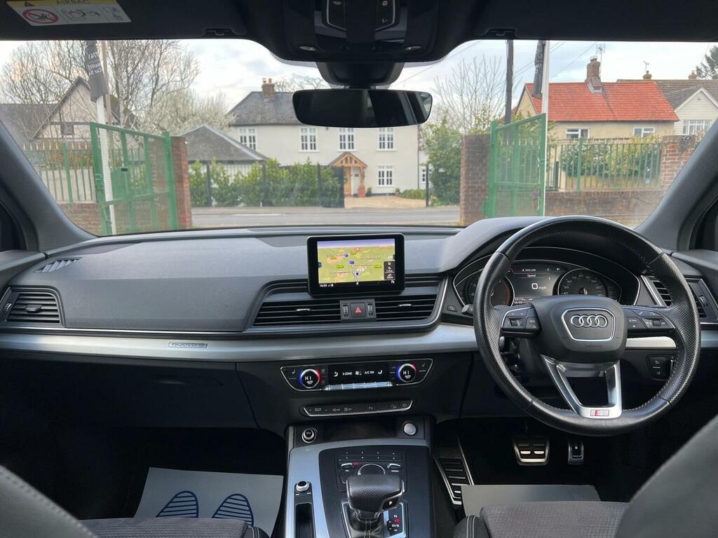 Audi Q5 Suv 2.0 Tfsi S Line S Tronic Quattro Euro 6 Ss J222ADJ Black #6