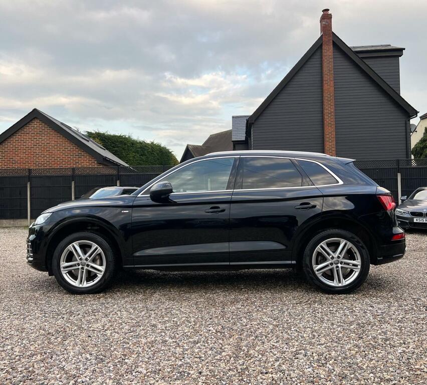 Audi Q5 Suv 2.0 Tfsi S Line S Tronic Quattro Euro 6 Ss J222ADJ Black #5