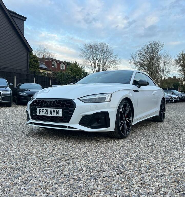 Audi A5 Coupe 2.0 Tfsi 40 Edition 1 S Tronic Euro 6 Ss PF21AYM White #4