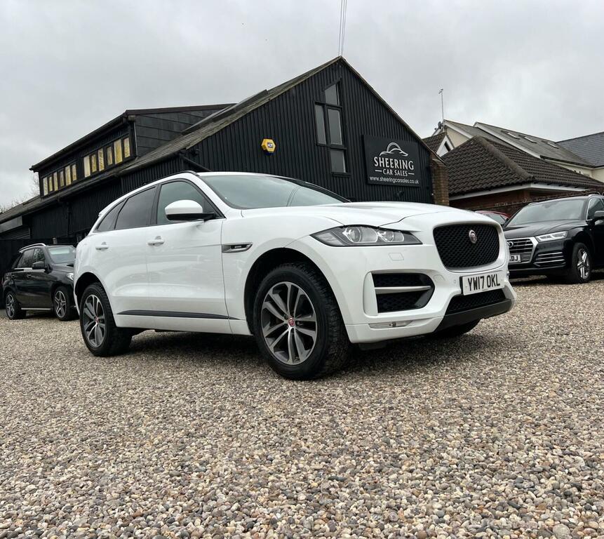 Jaguar F-Pace Suv 2.0 D180 R-sport Awd Euro 6 Ss 20 White