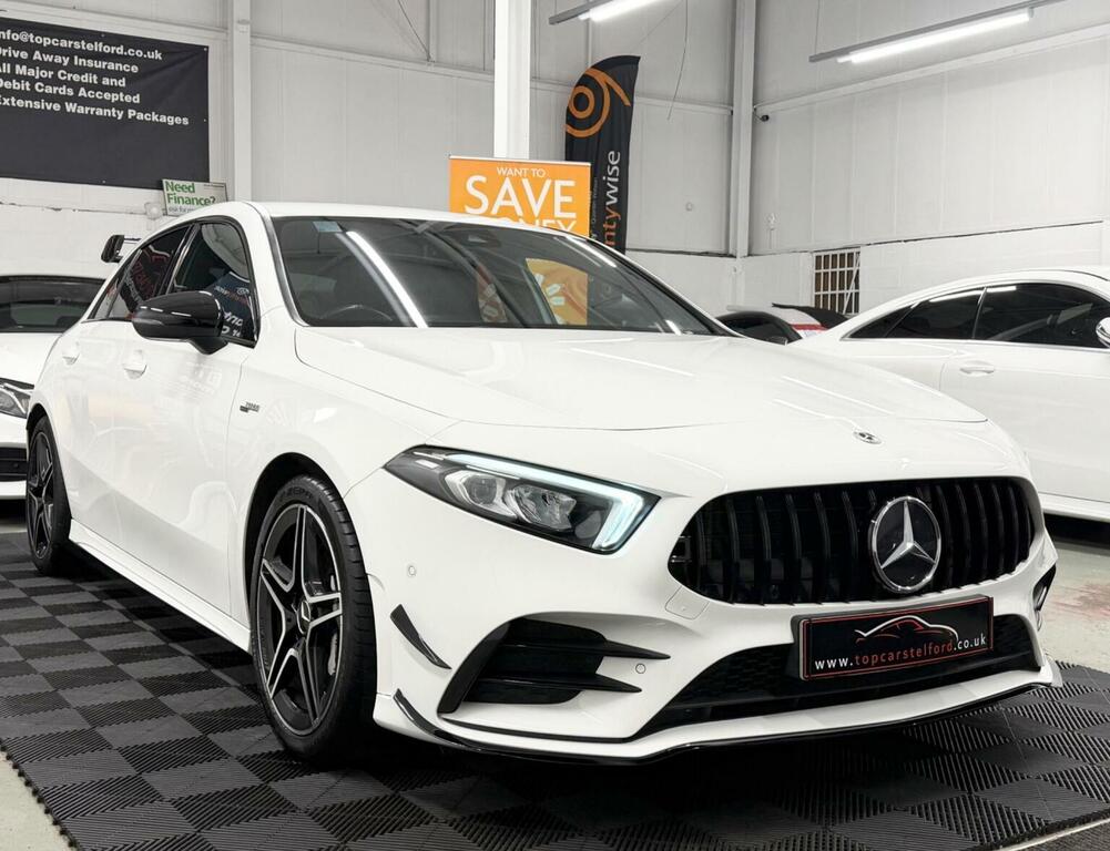 Mercedes-Benz A Class Hatchback 2.0 A35 Amg Executive Spds Dct 4Matic White