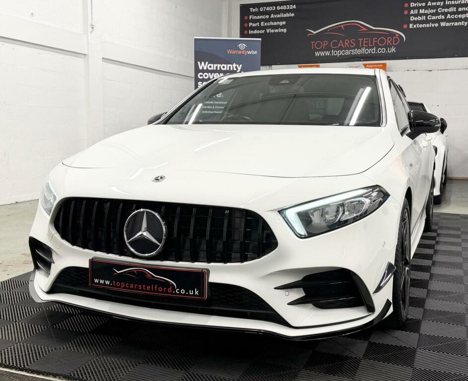 Mercedes-Benz A Class Hatchback 2.0 A35 Amg Executive Spds Dct 4Matic SC21HFE White #3