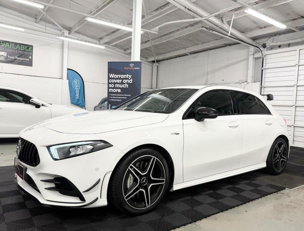 Mercedes-Benz A Class Hatchback 2.0 A35 Amg Executive Spds Dct 4Matic SC21HFE White #6