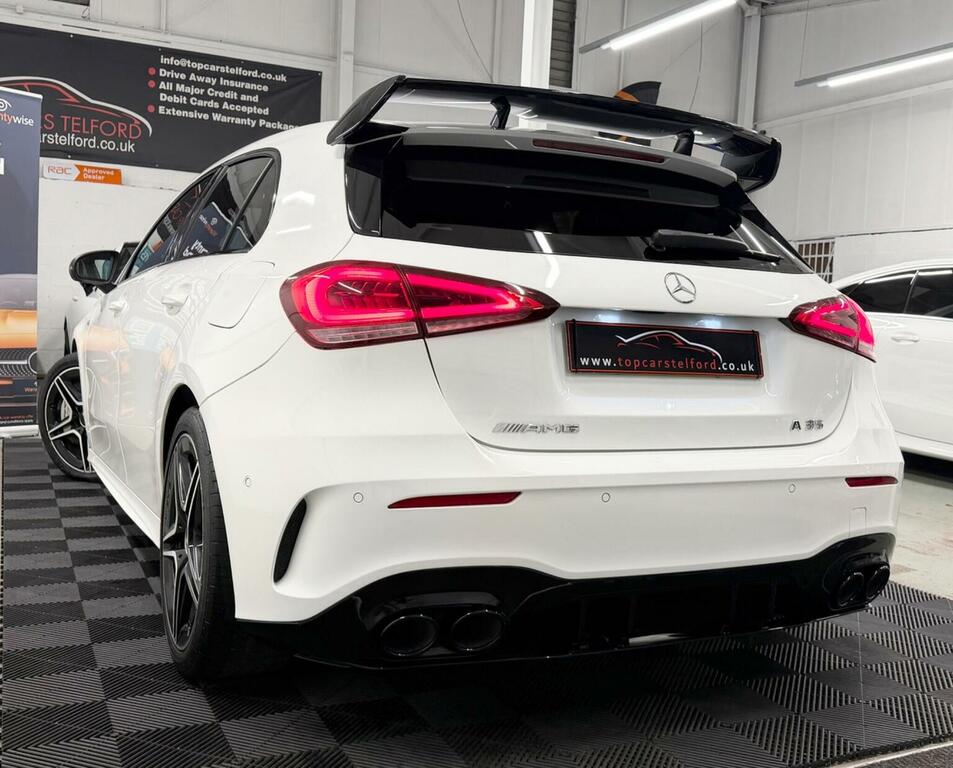 Mercedes-Benz A Class Hatchback 2.0 A35 Amg Executive Spds Dct 4Matic SC21HFE White #4