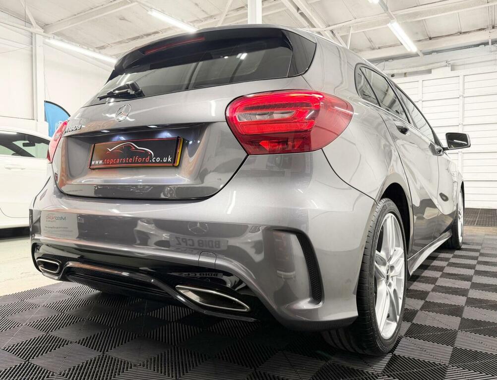 Mercedes-Benz A Class Hatchback 1.5 A180d Amg Line 7G-dct Euro 6 Ss 5 BK18XGU Grey #5