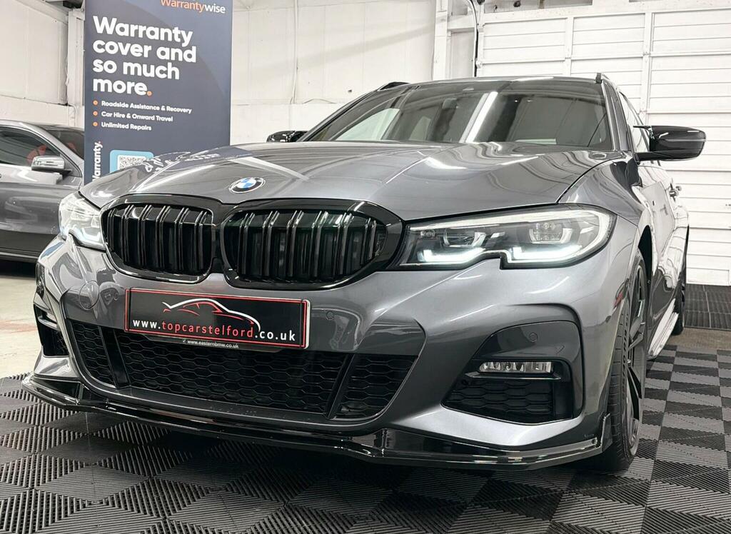 BMW 3 Series Estate 2.0 320D M Sport Touring Xdrive Euro 6 YK69PRE Grey #6