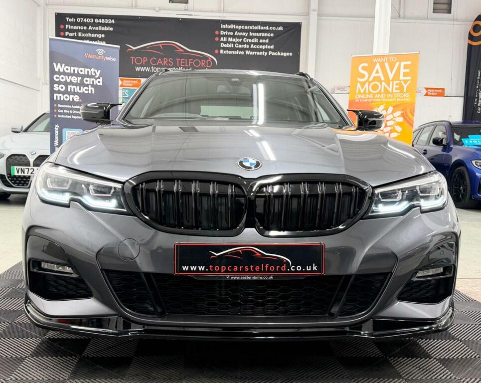 BMW 3 Series Estate 2.0 320D M Sport Touring Xdrive Euro 6 YK69PRE Grey #2