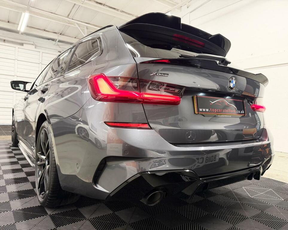 BMW 3 Series Estate 2.0 320D M Sport Touring Xdrive Euro 6 YK69PRE Grey #4