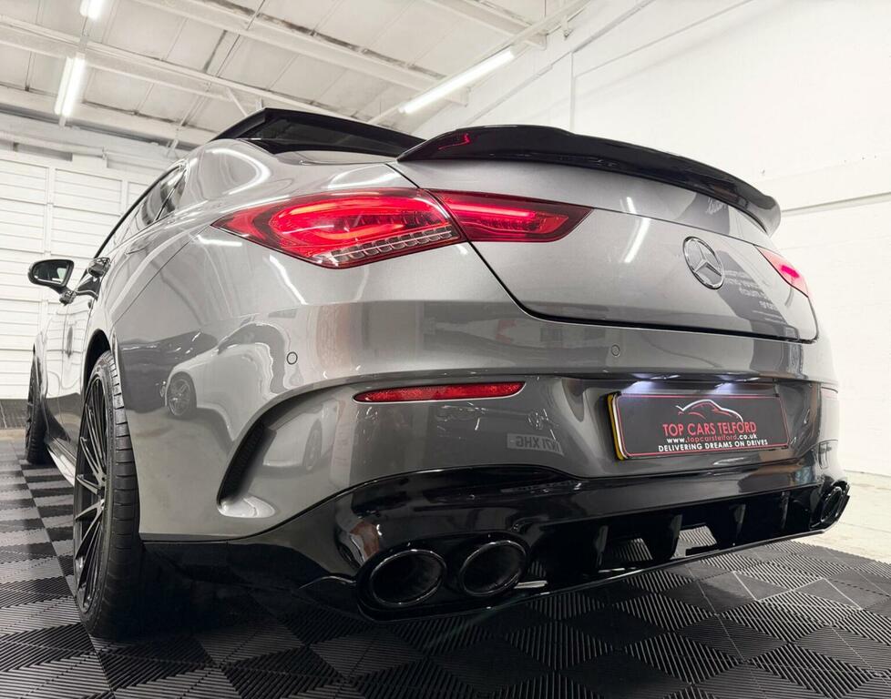 Mercedes-Benz CLA Class Saloon 2.0 Cla220d Amg Line Premium Plus 2 Coupe KO21UDK Grey #4